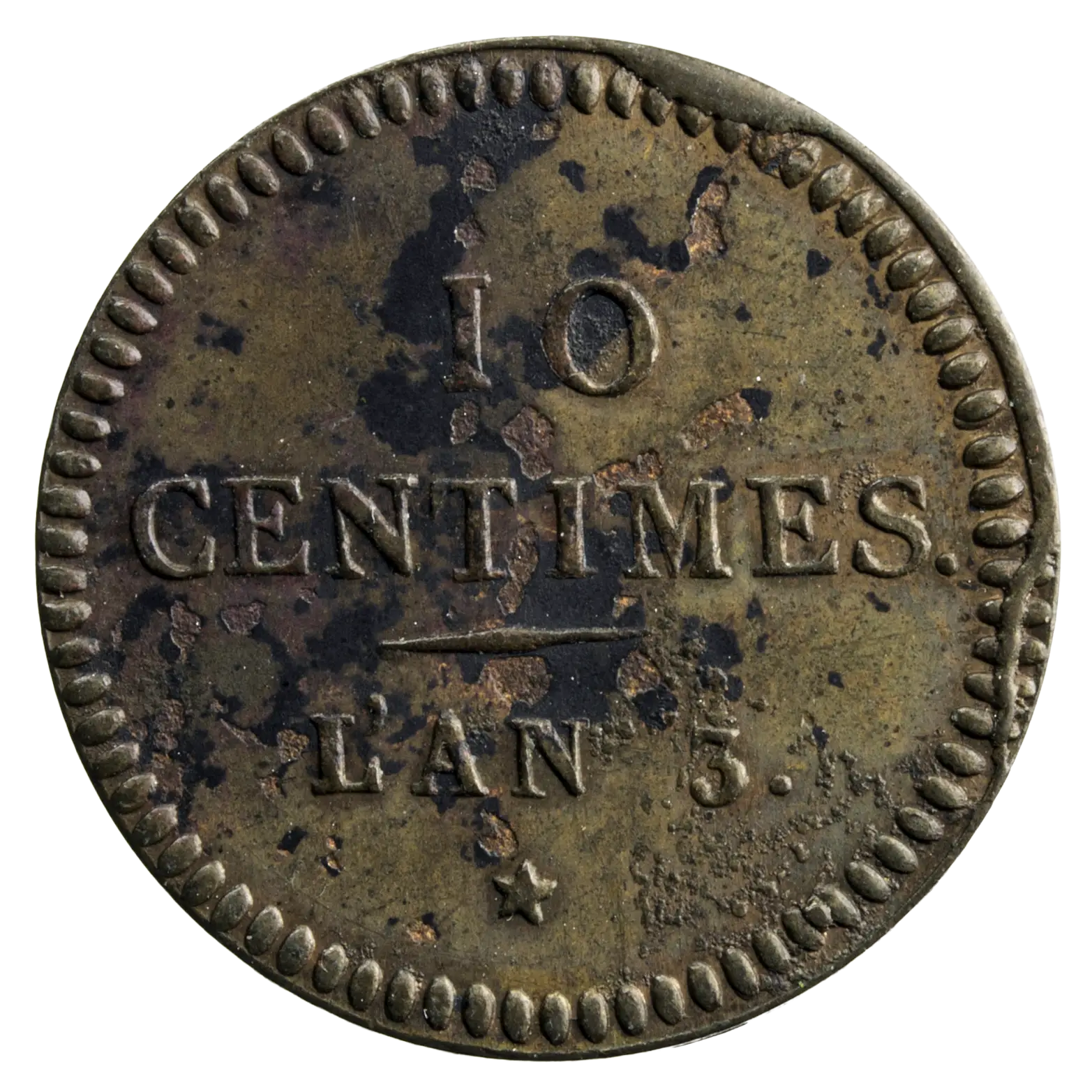 Convention essai 10 centimes An 3