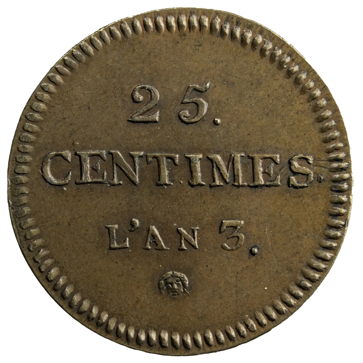 Convention essai 25 centimes An 3