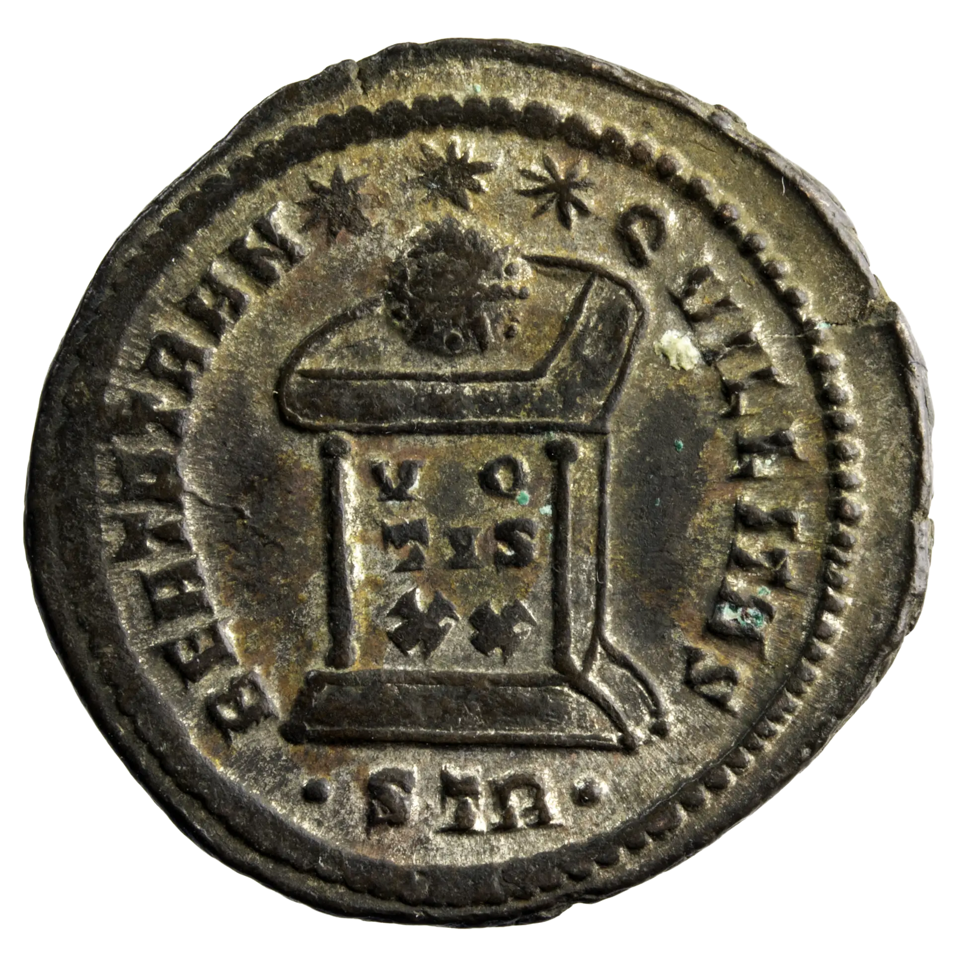 Constantine I AE follis Trier 322-3