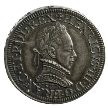 Henri III piéfort du demi teston 1577 Paris