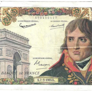 100 Nouveaux francs Bonaparte 7-3-1963
