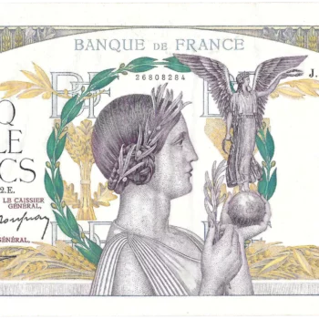 5000 francs victoire 22-10-1942