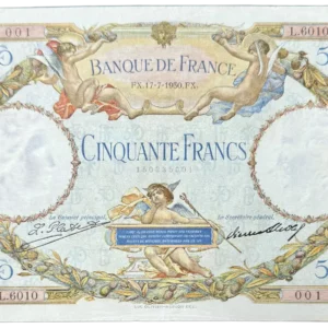 50 francs Merson 17 7 1930