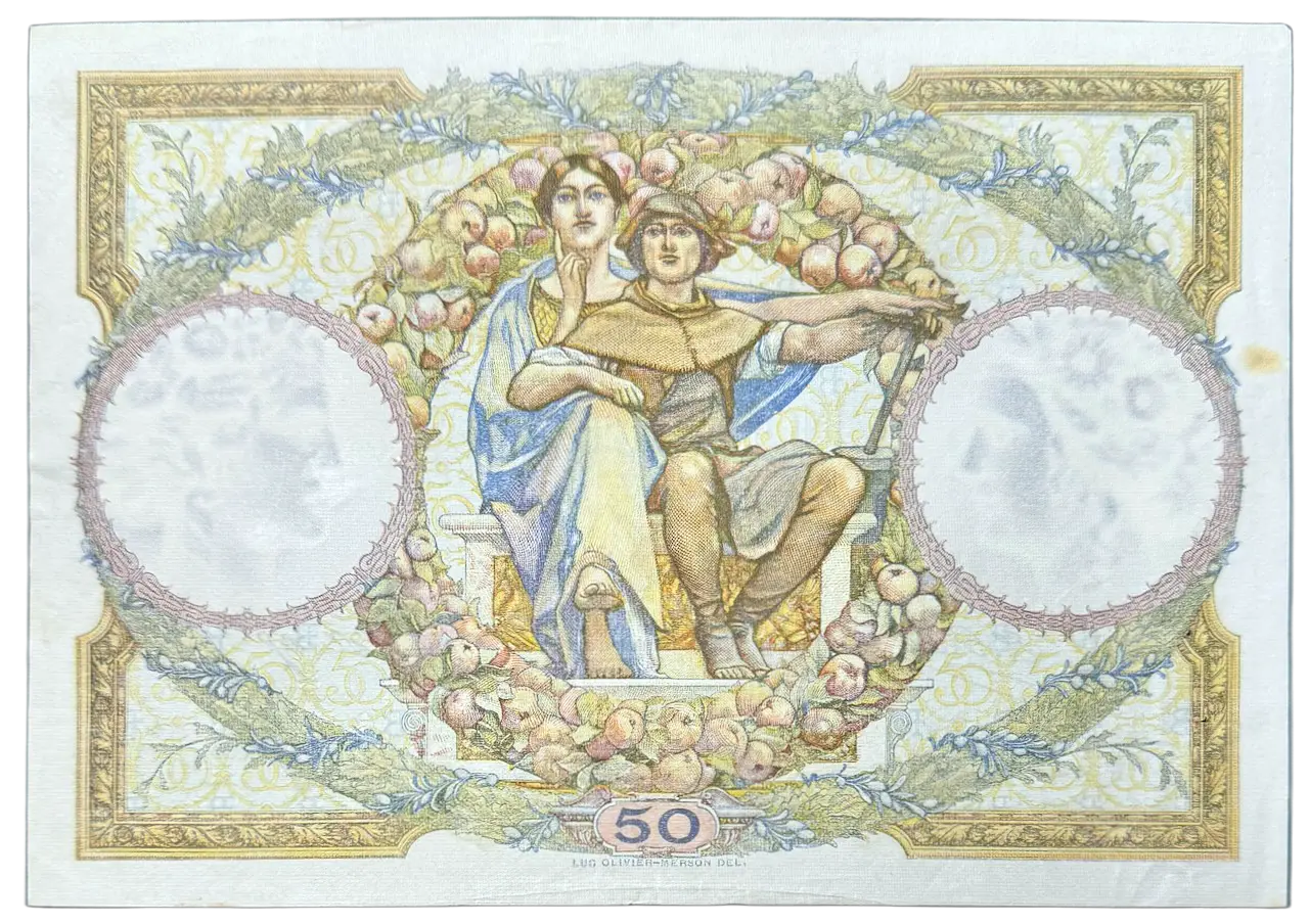 50 francs Merson 17 7 1930
