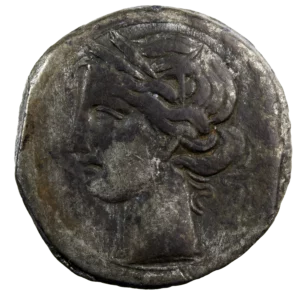 Zeugitania Carthage Tridrachm