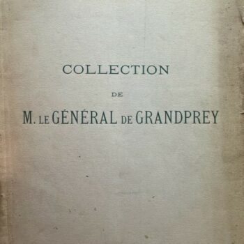 Collection de M. le Général de Grandprey 1935