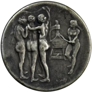 Medal for Le Journal 1930 by Carabin