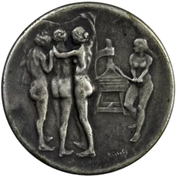 Médaille Le journal 1930 par Carabin