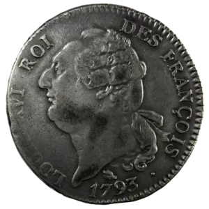 Constitution ecu 6 livres 1793 Toulouse