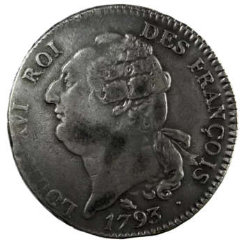 Constitution écu de 6 livres 1793 Toulouse