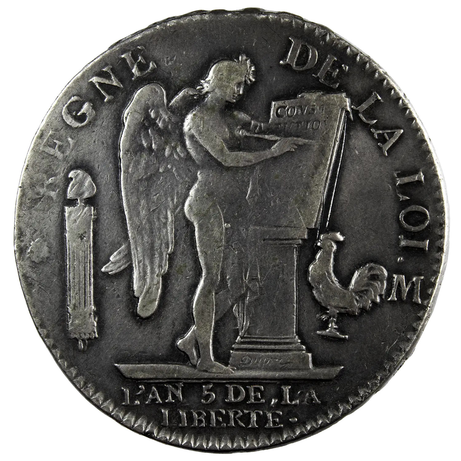 Constitution ecu 6 livres 1793 Toulouse