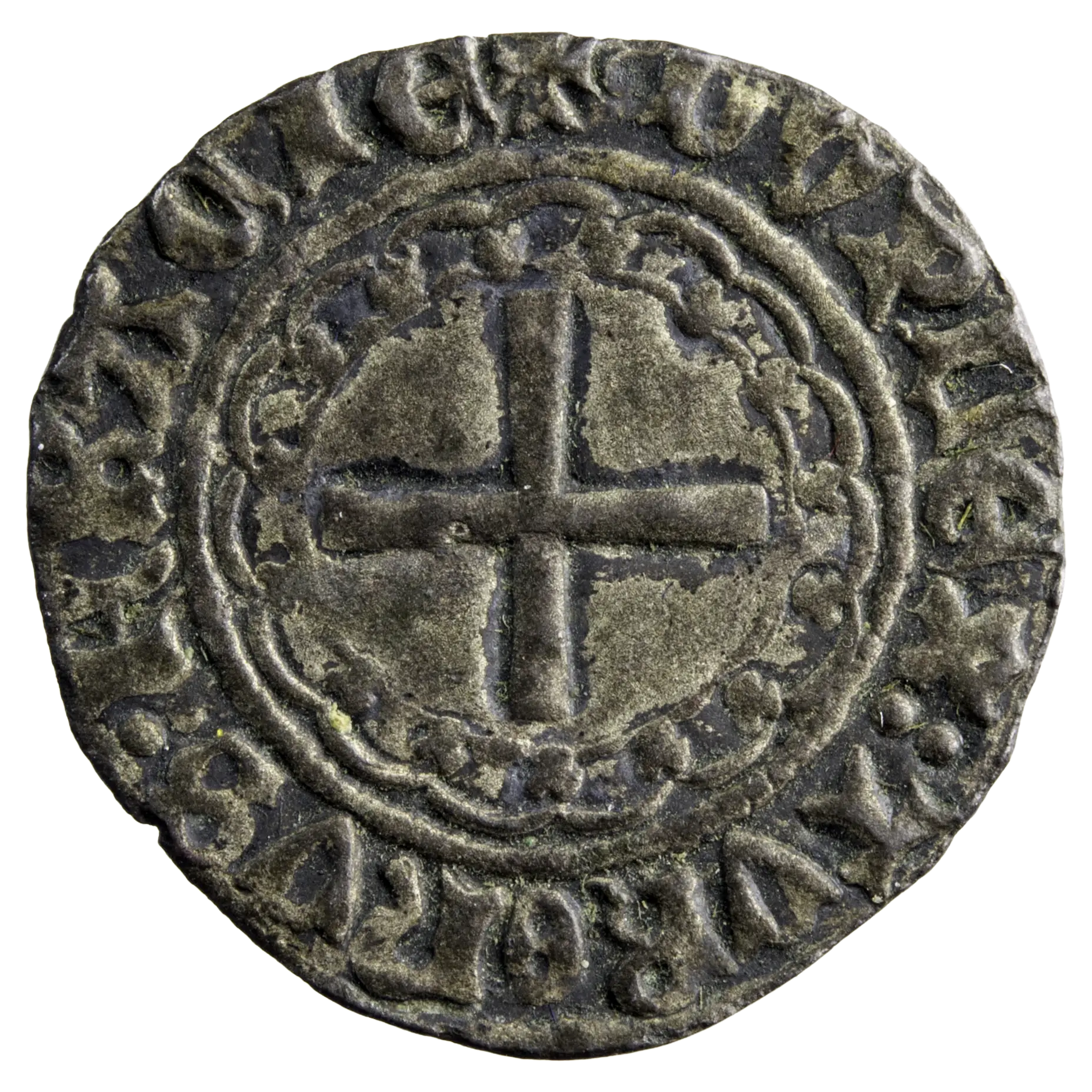 Charles VII double tournois dentillé Tours