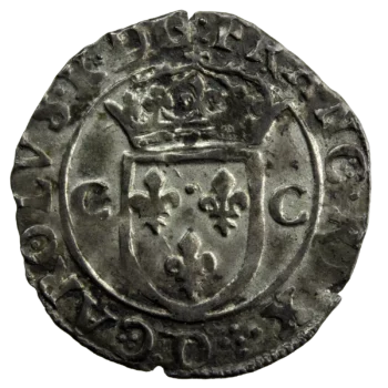 Charles X douzain premier type 1592 Lyon