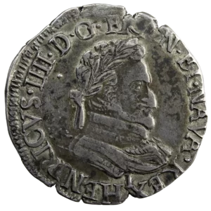 Henri IV 1/2 franc 1601 Limoges