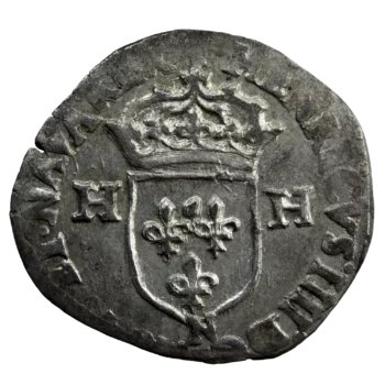 Henri IV douzain aux 2H 1595 Montpellier