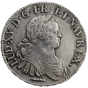Louis XV écu aux 8L 1725 Amiens