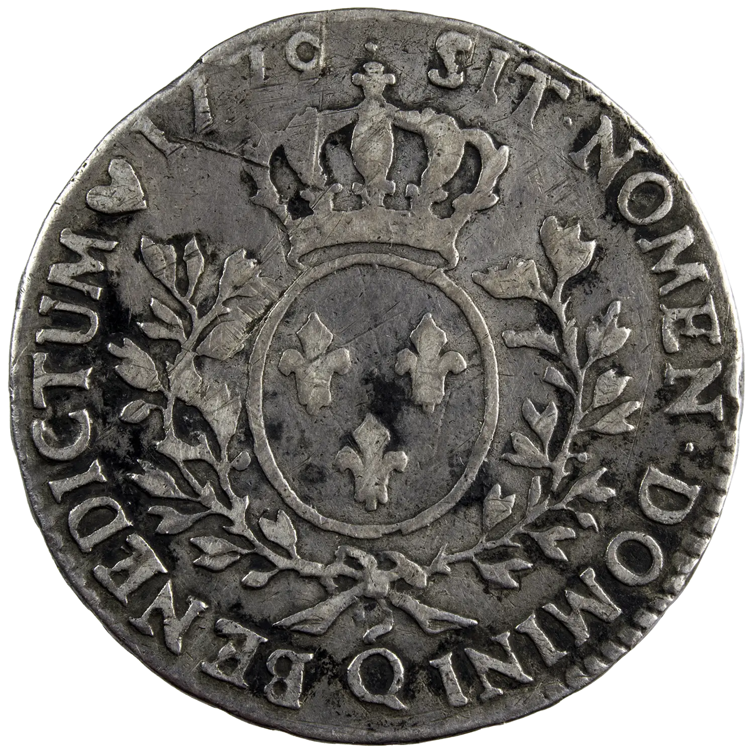 Louis XVI 1/2 écu aux lauriers 1779 Perpignan