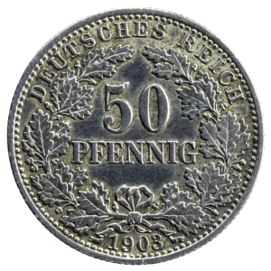 Allemagne 50 pfennig 1903 A