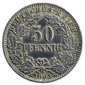 Allemagne 50 pfennig 1903 A