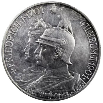 Allemagne Prusse 5 mark 1901