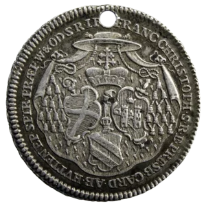 Evêché de Speyer Franz Christof 1/4 thaler 1770