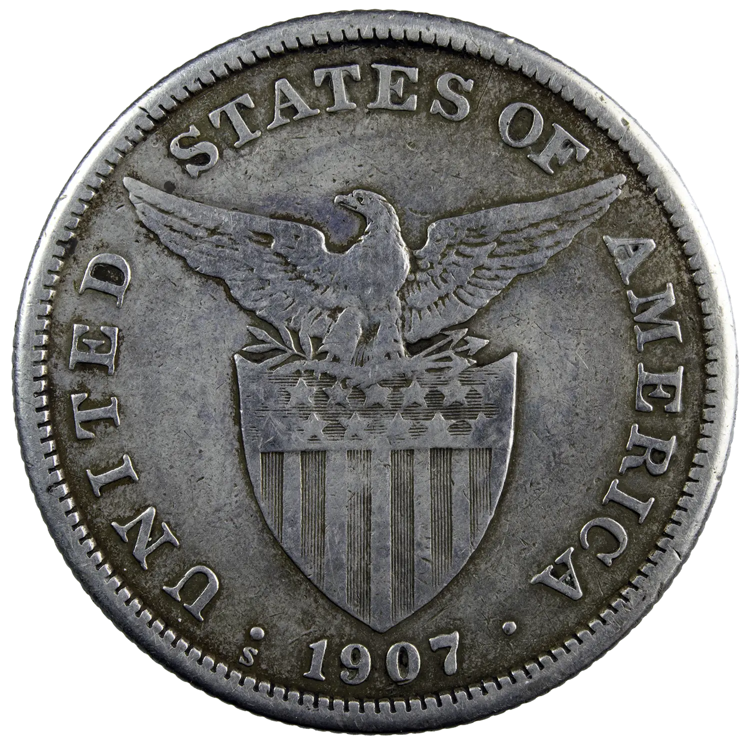 Philippines Peso 1907 San Francisco