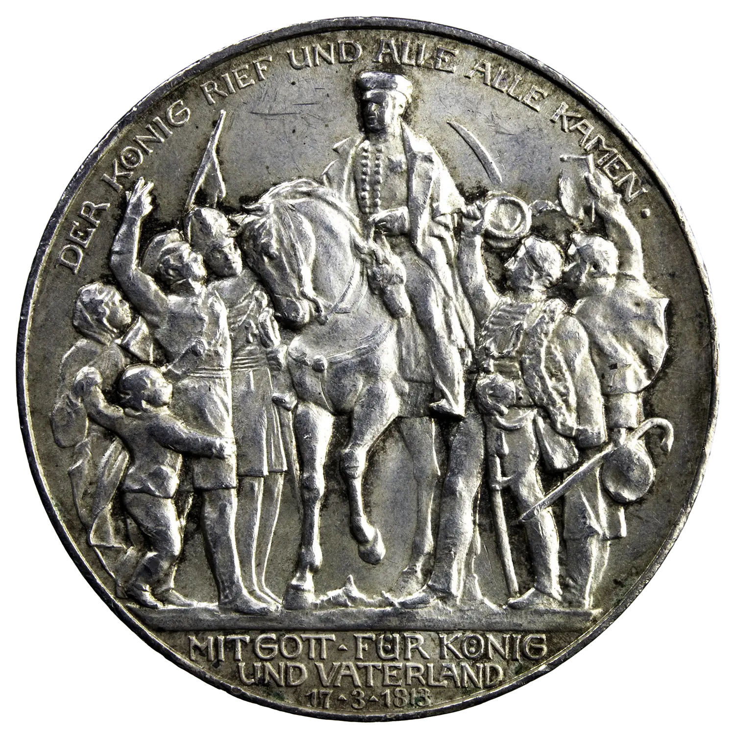 Allemagne Prusse 3 mark 1913