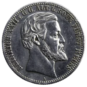 Allemagne Reuss-Obergreiz 2 mark 1892