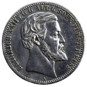 Allemagne Reuss-Obergreiz 2 mark 1892