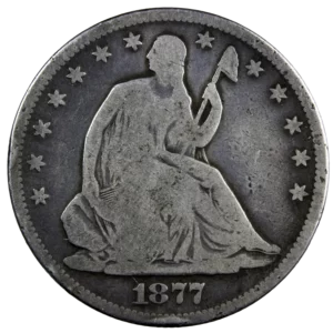 USA demi dollar 1877 CC