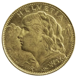 Switzerland 10 francs 1922