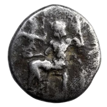 Arcadie Mantinea Hemidrachme