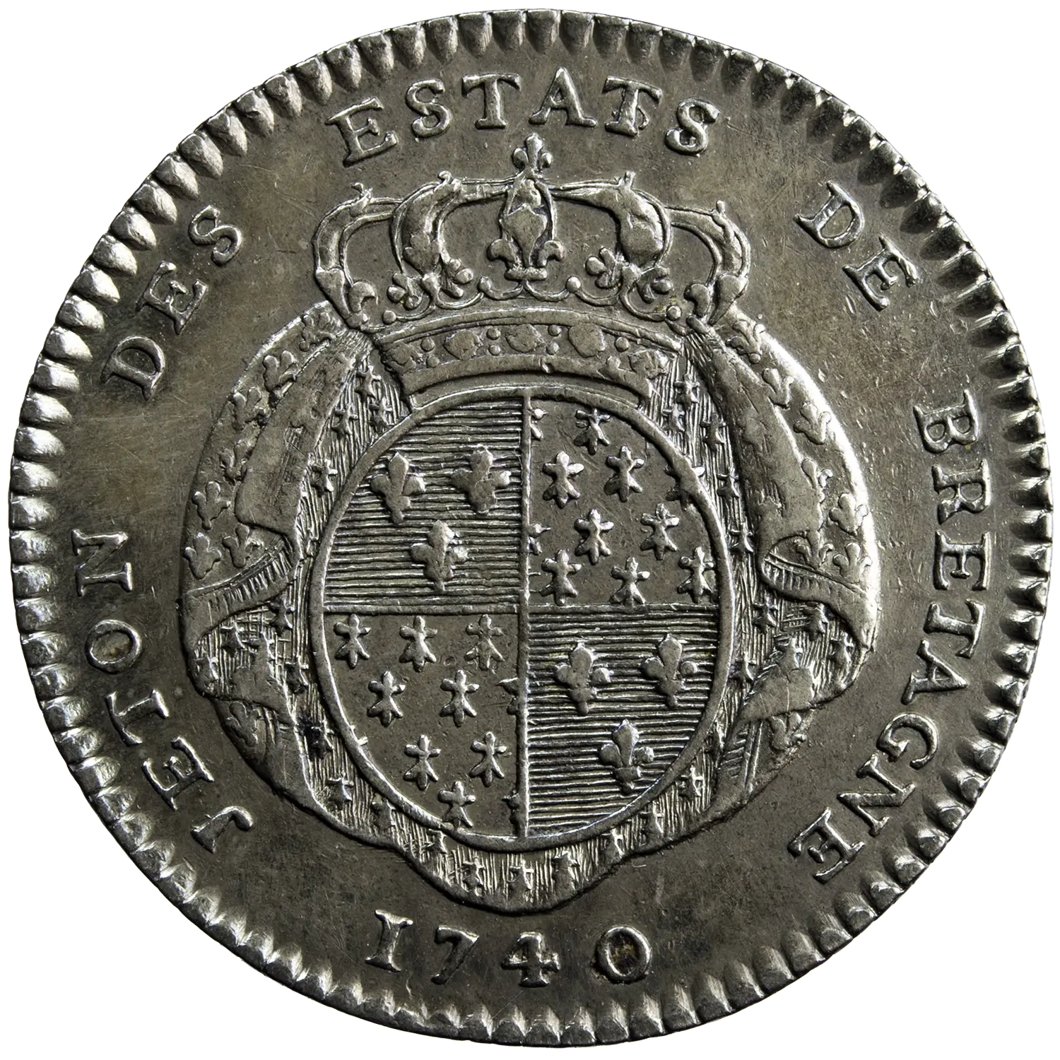 States of Brittany jeton 1740 Rennes