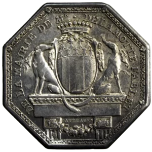 Maire de Rennes jeton Yves de la Motte Fablet