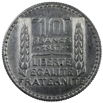 10 francs Turin 1937