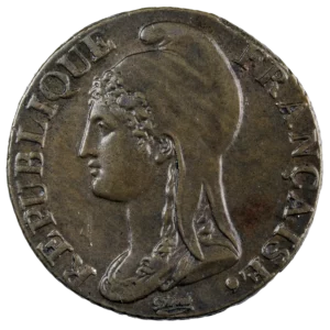 Directory 5 centimes Dupré An 4 Paris