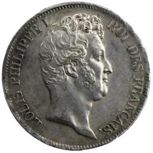 Louis Philippe 5 francs 1831 Limoges PCGS AU58