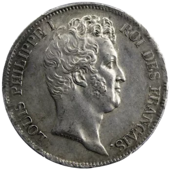 Louis Philippe 5 francs 1831 Limoges PCGS AU58