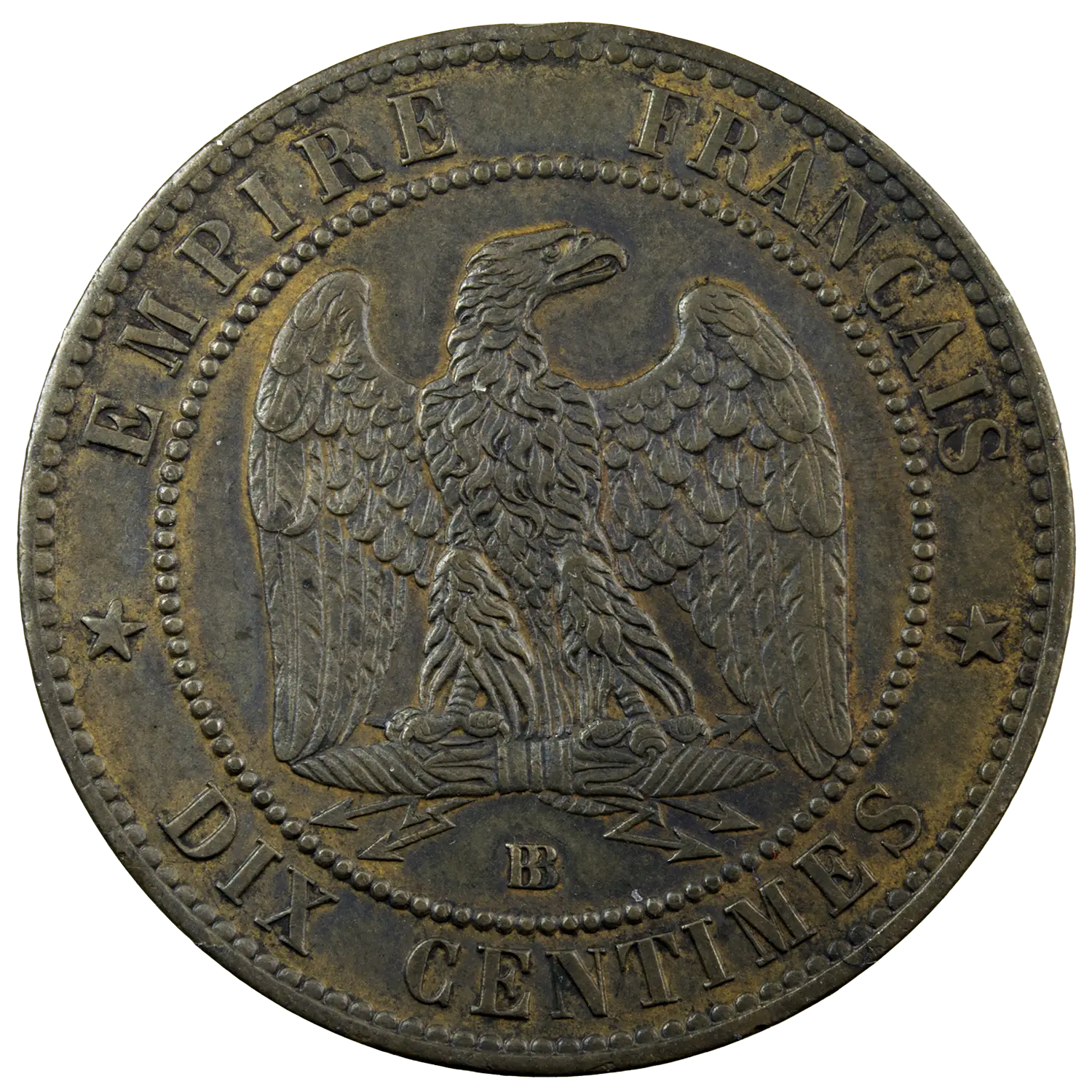 Napoléon III 10 centimes 1861 Strasbourg