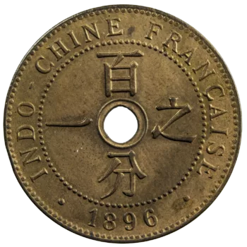Indochine Cent 1896