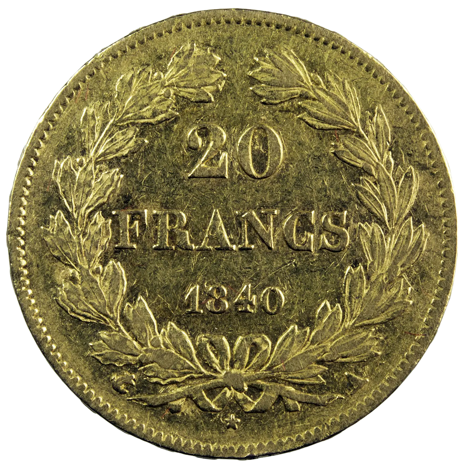 Louis Philippe 20 francs 1840 Paris