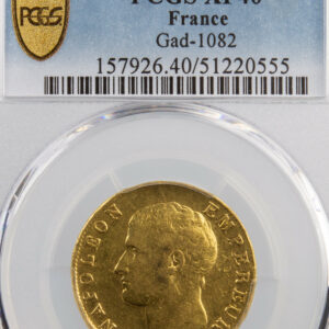 Napoléon I 40 francs 1806 Lille PCGS XF40