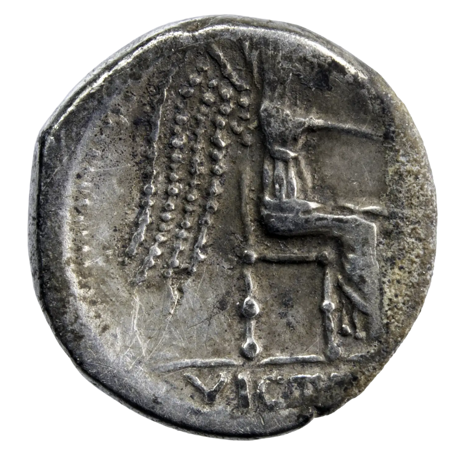 Cato of Utica Denarius 47-46 BC - Image 2