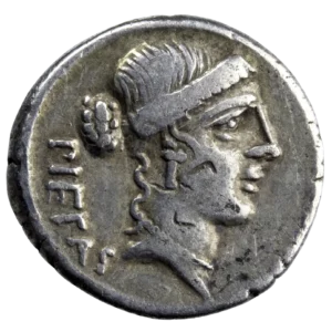 Decimus Junius Brutus Albinus denier