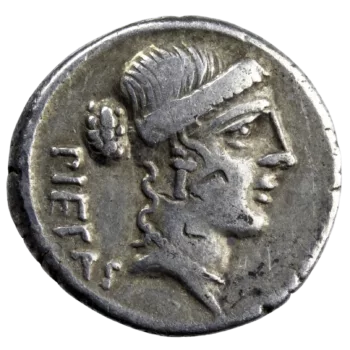 Decimus Junius Brutus Albinus denier