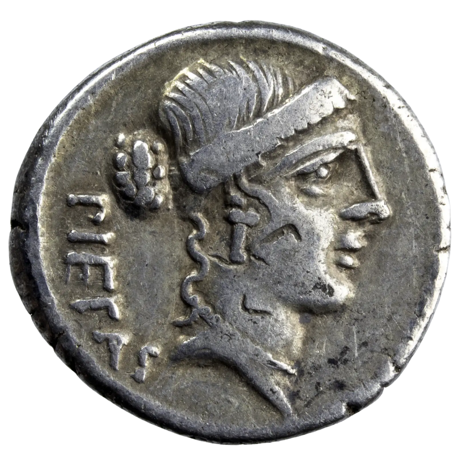 Decimus Junius Brutus Albinus AR denarius