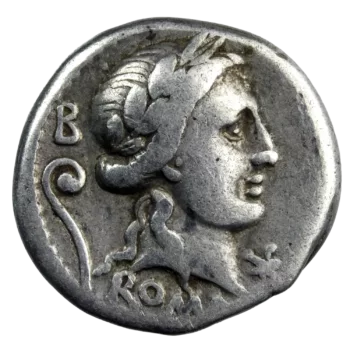 C. Servilius Vatia Denarius 82-80 avant JC