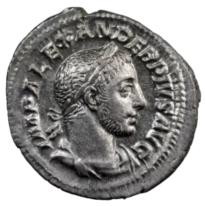 Severus Alexander denarius Rome 232
