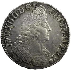 Louis XIV écu aux palmes 1797 Paris