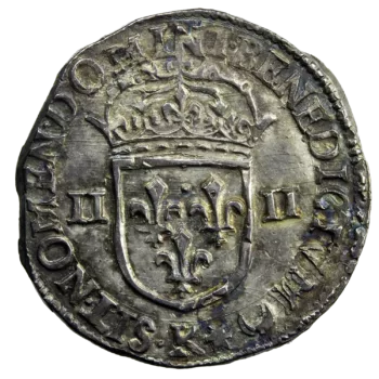 Louis XIV quart d'écu 1643 Bordeaux